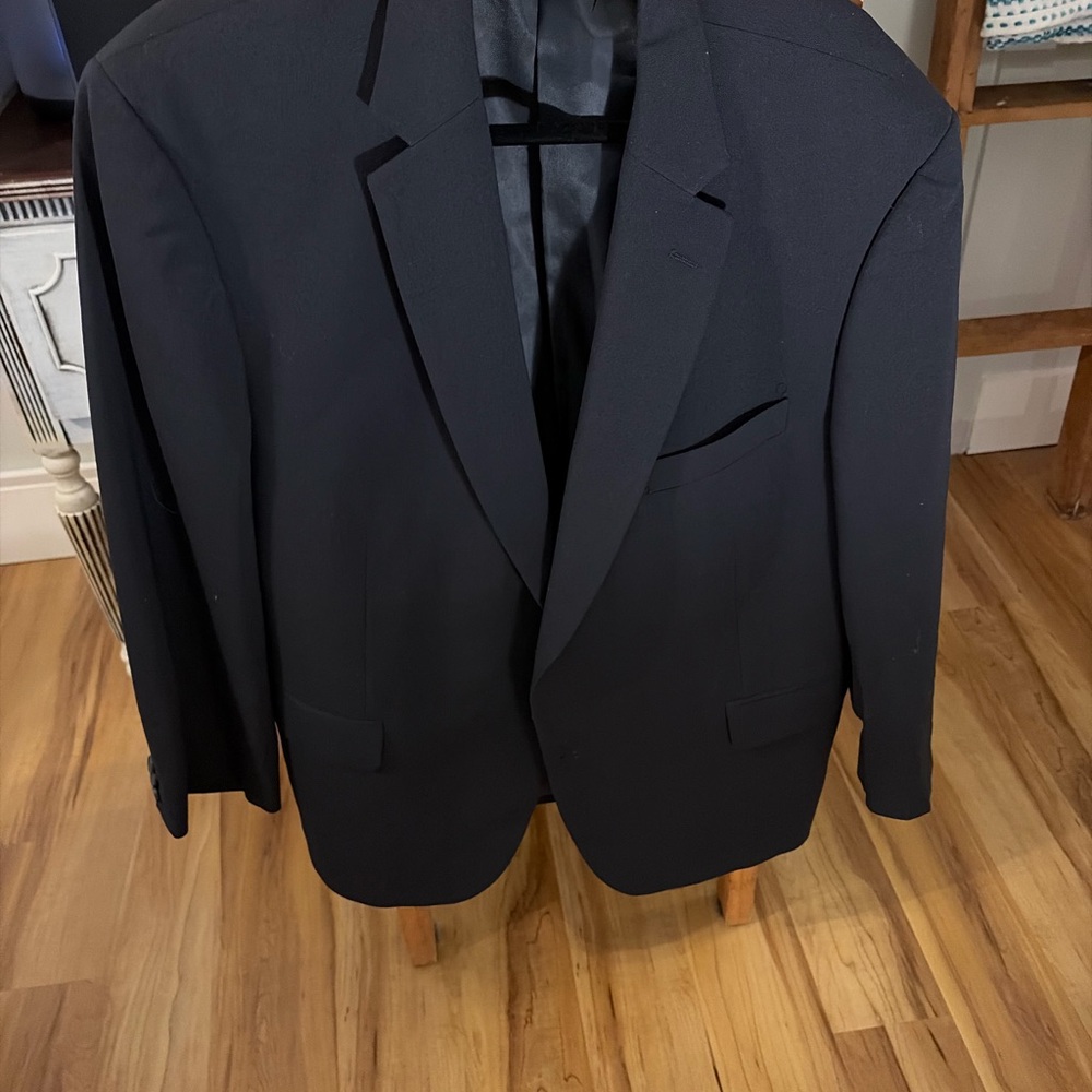 Classic Black Men's Blazer Jean-Paul 46s nice blazer!! - Picture 3 of 8